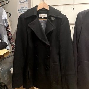 Calvin Klein women wool coat size 2